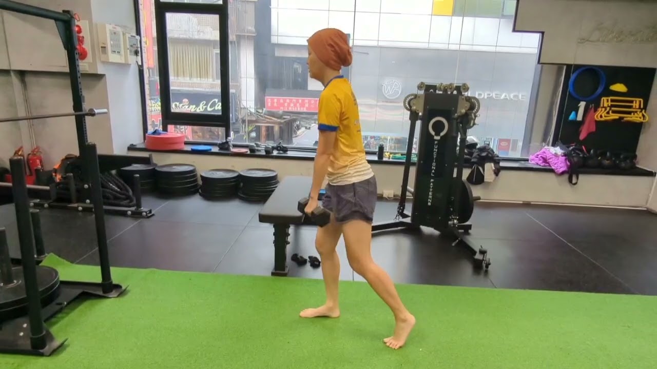 啞鈴單腳硬舉