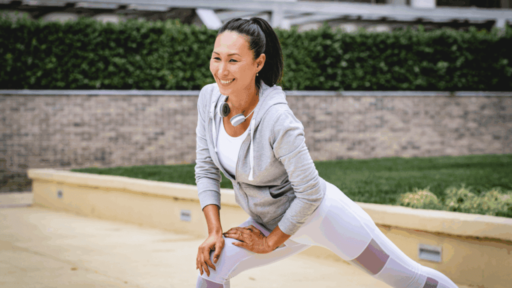 運動能維持更年期女性的身體功能，減少更年期症狀。
