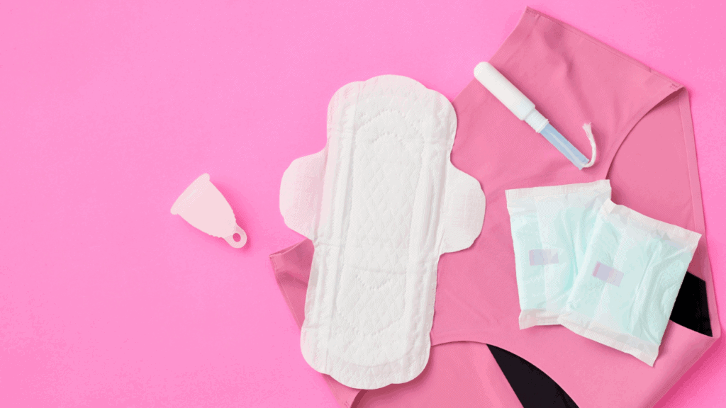 月經來運動時請攜帶生理用品