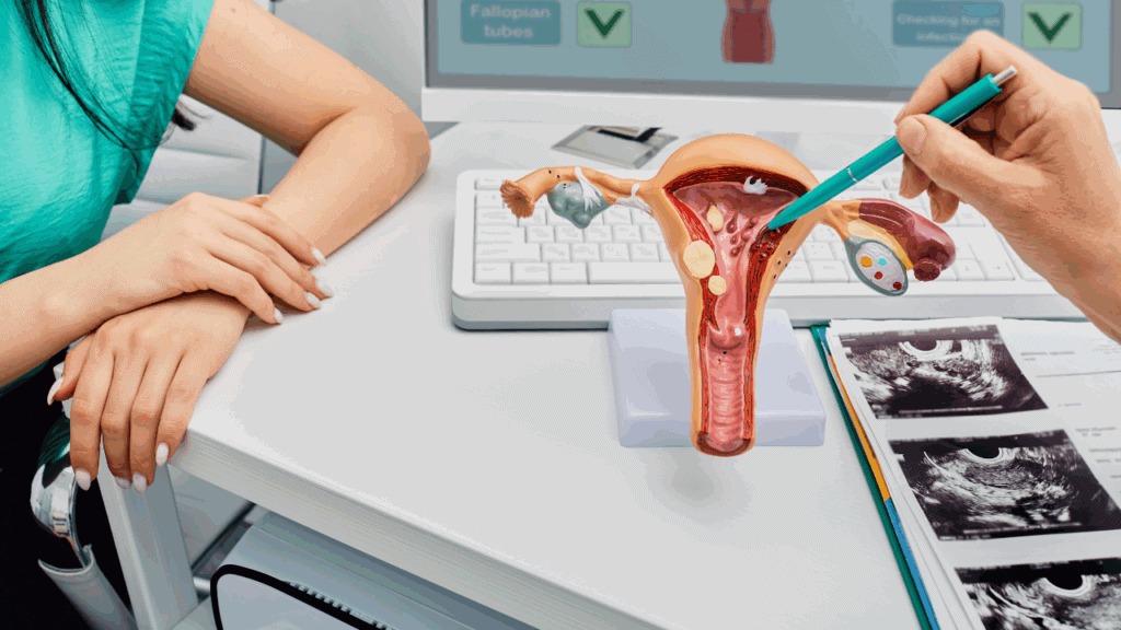 非經期、更年期有異常出血如咖啡色分泌物，建議就醫諮詢。