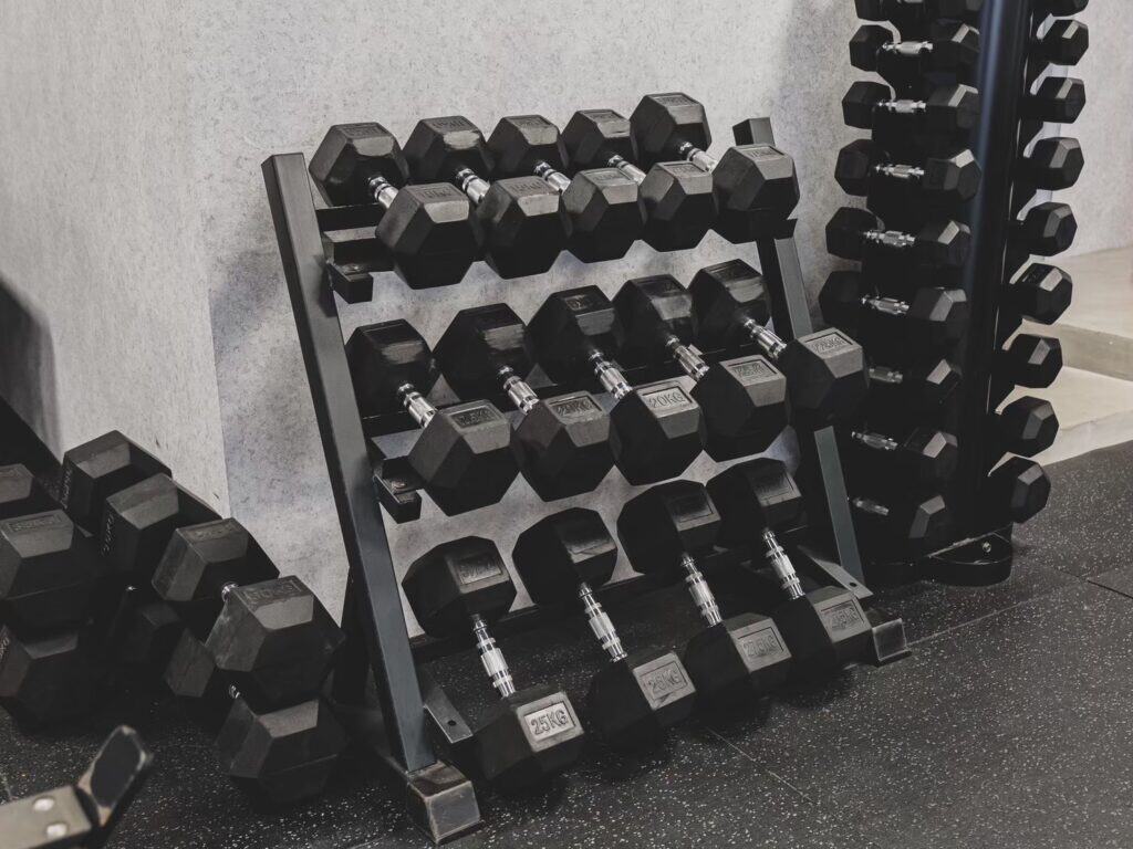 自由教練場租首選，Liberate Training 啞鈴區