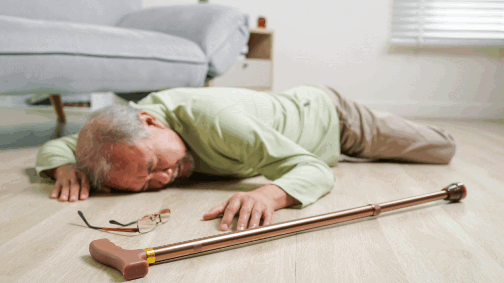 跌倒是 65 歲以上長者住院和急診的最主要原因，因此要預防跌倒。