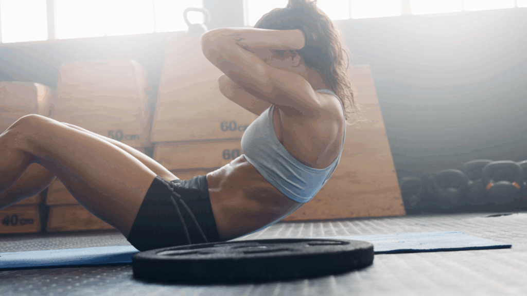 捲腹是常見的核心訓練動作，卻不適合食道癌與胃癌患者。