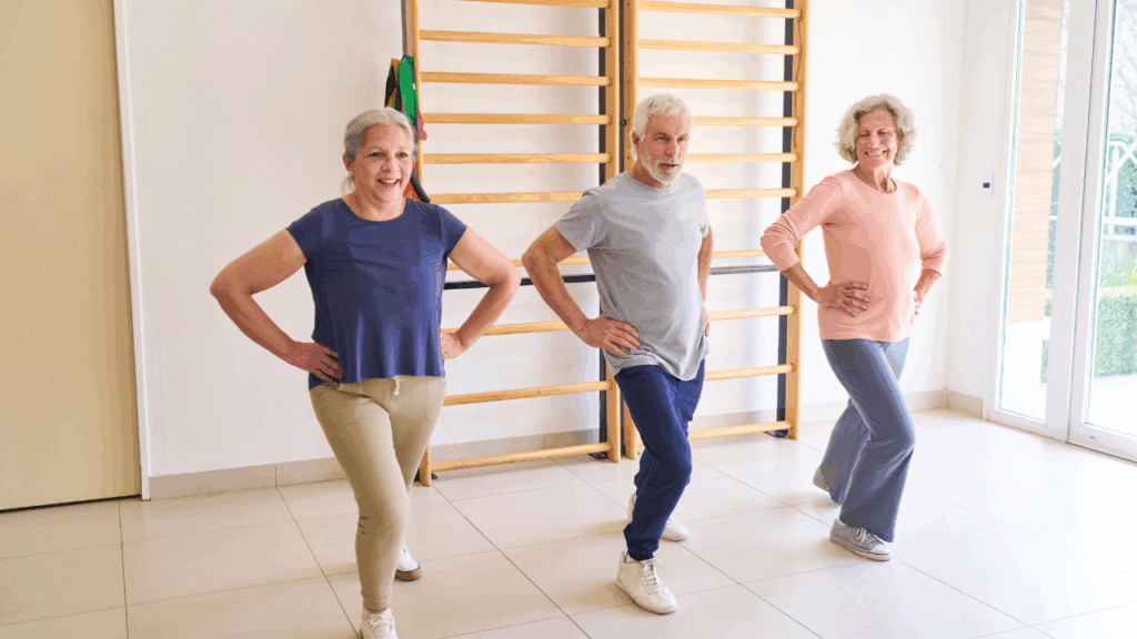 銀髮族運動可強化神經、肌肉。